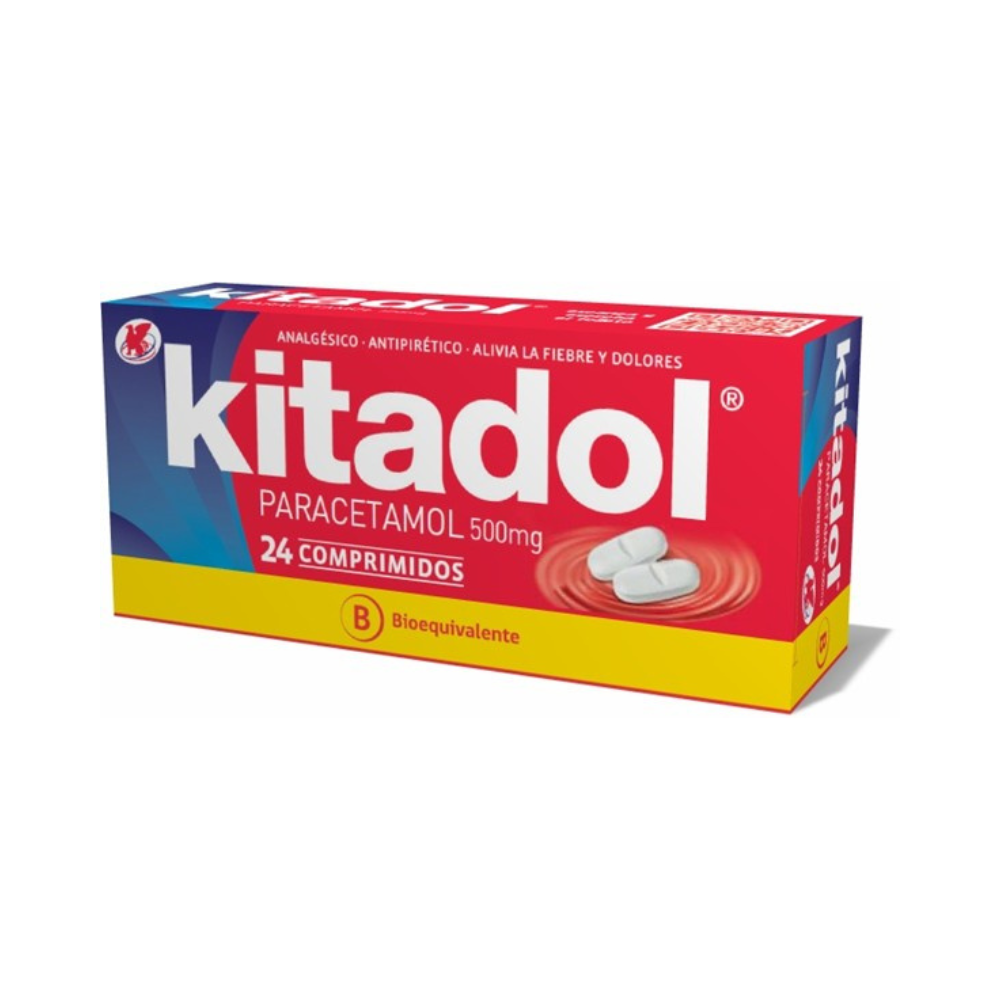 KITADOL 500MG.24COM.(B.E) PARACETAMOL